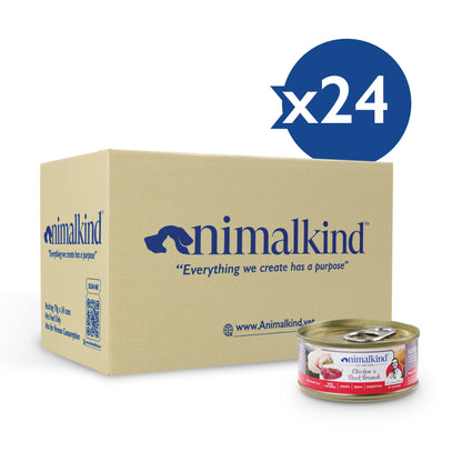 Animalkind Chicken & Duck Brunch Cans for Cats & Dogs