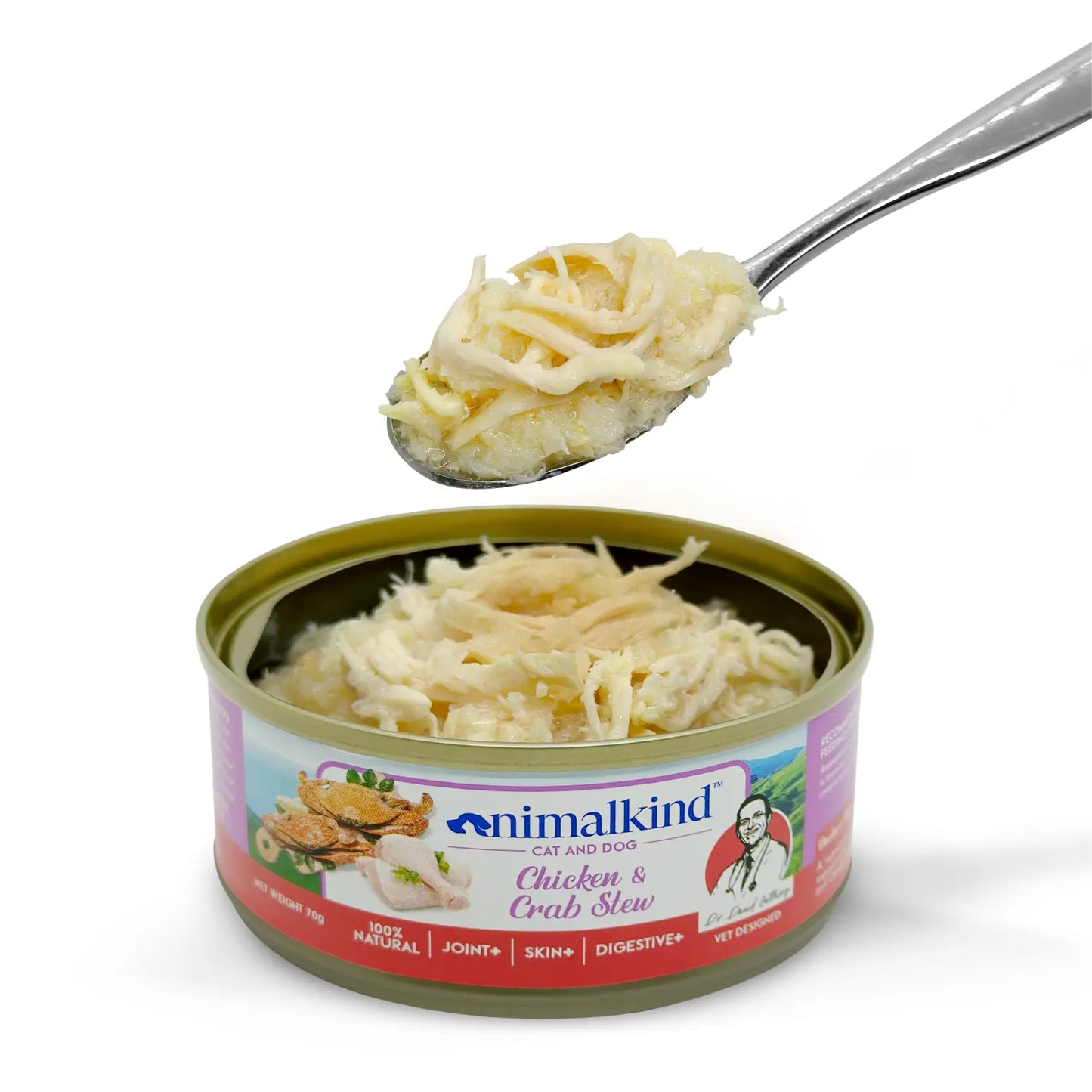 Animalkind Chicken & Crab Stew Cans for Dogs and Cats