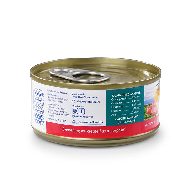 Animalkind Tuna, Chicken & Pumpkin Dinner Cans for Dogs & Cats