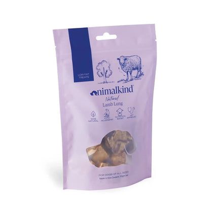 Animalkind Dog Treats - Lamb Lung 50g