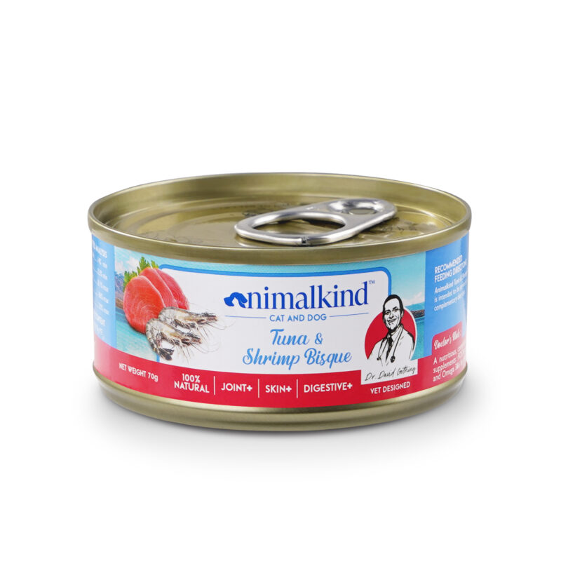 Animalkind Canned Food Tuna Shrimp_front view