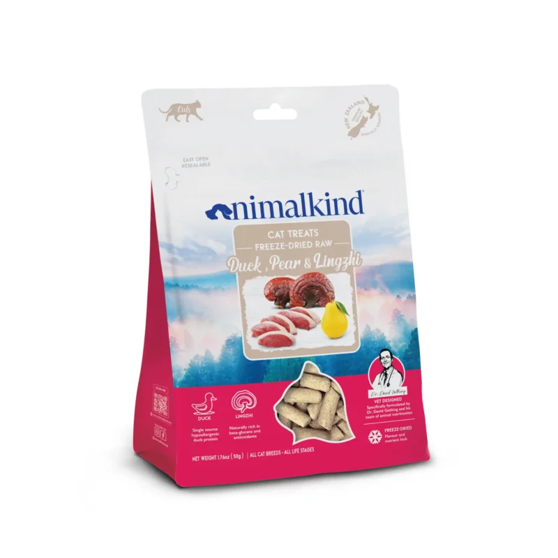 Animalkind Freeze Dried Treats Pear & Duck & Lingzhi_Window Cat